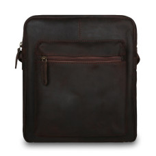 Чоловіча шкіряна сумка через плече Ashwood Leather Paddy Brown