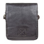 Чоловічі шкіряні сумки через плече Ashwood Leather Jerry Dark Brown