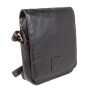 Чоловічі шкіряні сумки через плече Ashwood Leather Jerry Dark Brown