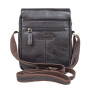 Чоловічі шкіряні сумки через плече Ashwood Leather Jerry Dark Brown