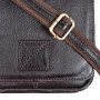 Чоловічі шкіряні сумки через плече Ashwood Leather Jerry Dark Brown