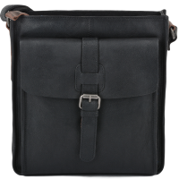 Чорна чоловіча сумка через плече Ashwood 4552 Black