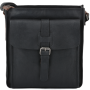 Чорна чоловіча сумка через плече Ashwood 4552 Black