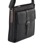 Чорна чоловіча сумка через плече Ashwood 4552 Black
