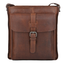 Коричневий чоловіча сумка через плече Ashwood 4552 Tan