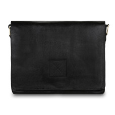 Чоловічі шкіряні сумки через плече Ashwood Leather Pedro Black