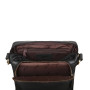 Чорна шкіряна сумка через плече Ashwood M56 Black