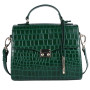 Зелена шкіряна сумка через плече Ashwood C55 Green