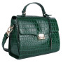 Зелена шкіряна сумка через плече Ashwood C55 Green