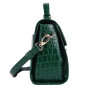 Зелена шкіряна сумка через плече Ashwood C55 Green