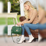 Зелена шкіряна сумка через плече Ashwood C55 Green