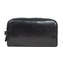 Чорний шкіряний несесер Ashwood G37 Black