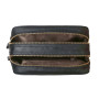 Чорний шкіряний несесер Ashwood G37 Black