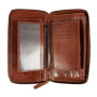 Світло-коричневий шкіряний клатч Ashwood TW01 Chestnut