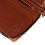 Світло-коричневий шкіряний клатч Ashwood TW01 Chestnut