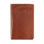 Світло-коричневий шкіряний клатч Ashwood TW01 Chestnut