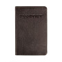 Темно-коричневий шкіряний клатч Ashwood TW01 Brown