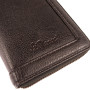 Темно-коричневий шкіряний клатч Ashwood TW01 Brown