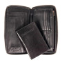 Шкіряний клатч Ashwood TW01 Black