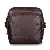 Сумка чоловіча шкіряна Ashwood 1332 Brown