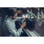 Чорний шкіряний несесер Ashwood 2080 Black