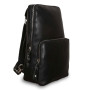 Рюкзак на одне плече чорного кольору Ashwood Leather Slingo Black