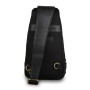 Чоловічий шкіряний рюкзак-слінг Ashwood M53 Black