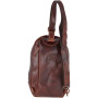 Коричнева шкіряна сумка-слінг Ashwood Leather Perry Vintage Tan