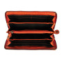 Жіночий шкіряний гаманець Ashwood D81 Orange