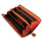 Жіночий шкіряний гаманець Ashwood D81 Orange