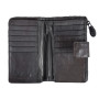 Темно-сірий жіночий гаманець шкіряний Ashwood D83 Dark Grey