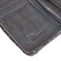 Темно-сірий жіночий гаманець шкіряний Ashwood D83 Dark Grey