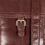 Коричнева шкіряна сумка через плече формату A4 Ashwood G32 Brandy