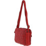 Червона шкіряна сумочка через плече Ashwood D71 Red