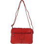 Червона шкіряна сумочка через плече Ashwood D71 Red