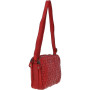 Червона шкіряна сумочка через плече Ashwood D71 Red