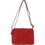 Червона шкіряна сумочка через плече Ashwood D71 Red