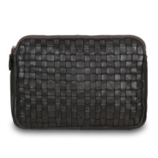 Сіра жіноча сумка через плече Ashwood D71 Dark Grey