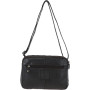 Сіра жіноча сумка через плече Ashwood D71 Dark Grey