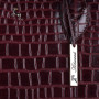 Жіноча бордова сумка зі шкіри Ashwood C56 Bordo