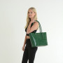 Зелена жіноча шкіряна сумка Ashwood C56 Green