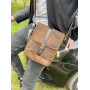 Чоловіча шкіряна сумка через плече Ashwood Leather Toby Tornado