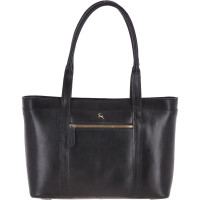 Чорна жіноча класична сумка Ashwood V23 Black