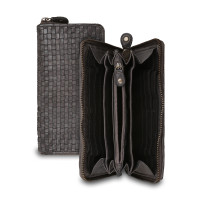 Гаманець жіночий Ashwood Leather D81 Dark Grey