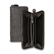 Гаманець жіночий Ashwood Leather D81 Dark Grey