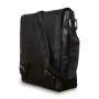 Чоловіча сумка через плече формату А-4 Ashwood Leather 8342 Black