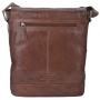 Чоловіча сумка через плече А4 Ashwood Leather 8342 Tan