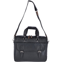 Чоловіча сумка портфель Ashwood Leather F83 Black