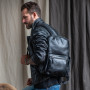 Чоловічий рюкзак зі шкіри Ashwood Leather James Black