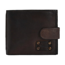 Чоловічий шкіряний портмоне Ashwood Leather 1780 Brown